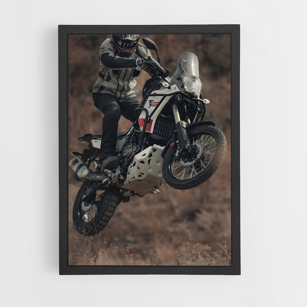 Poster Aventure Motocycliste – affiche Yamaha (vue 2)
